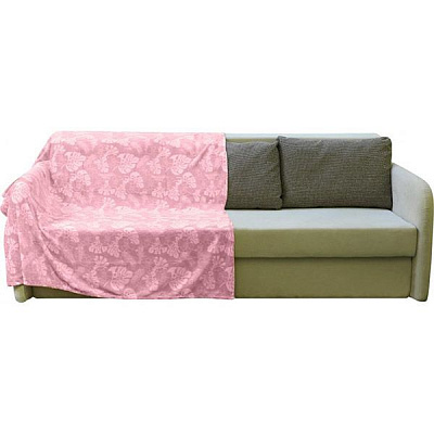 Плед Monstera 160x220 см рожевий La Nuit