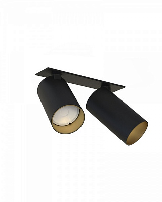 Спот Nowodvorski Mono Surface 2x10 Вт GU10 черный/золото 7690 