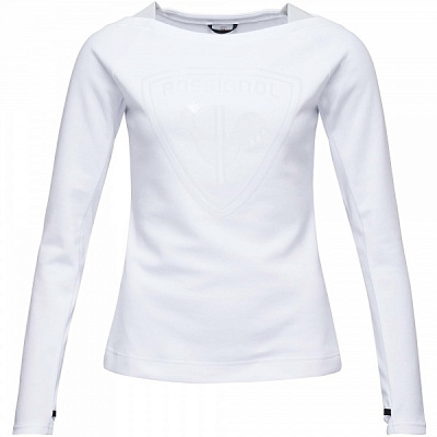 Джемпер Rossignol W LIFETECH ROUND NECK RLIWS04-100 р. L білий
