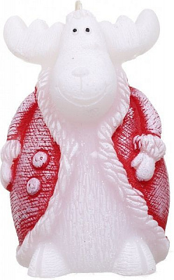 Свеча LED Лось Рудольф 280 г