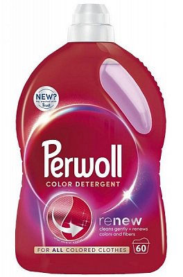Гель для машинной и ручной стирки Perwoll для цветных вещей 3 л