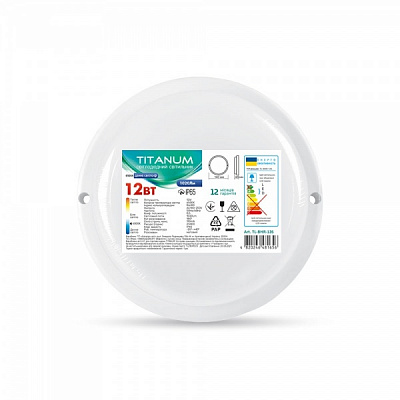 Світильник світлодіодний TITANUM TL-BHR-126 IP65 12 Вт білий 6500 К 26598