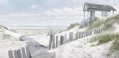 Репродукция Дорожка к морю Маклейн 50x100 см Арт Фемелі 