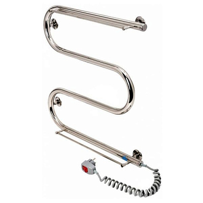 Полотенцесушитель электрический Evro-Termo Моно 25 РС3 500х500 з 2п. Левое подключение