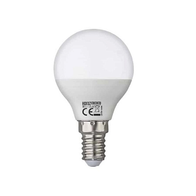 Лампа светодиодная HOROZ ELECTRIC ELITE-6 6 Вт G45 E14 220 В 6400 К 001-005-0006-011