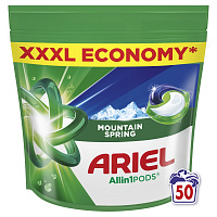 Капсулы для машинной стирки Ariel Все-в-1 Горный источник 50 шт.