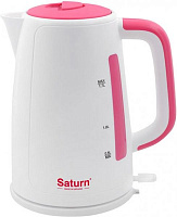 Електрочайник Saturn ST-EK8435 White/Pink 