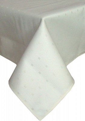 Скатерть Казбек 521-19/00 140x180 см молочный Эдельвика 