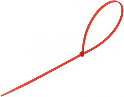 Стяжка кабельная E.NEXT e.ct.stand.370.4.red 4х370мм