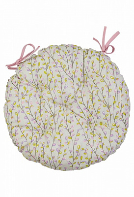 Подушка на стул Веточка 40 см Прованс