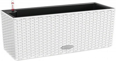 Ящик балконний Lechuza Balconera Cottage 50 15600 прямокутний 18,1л білий