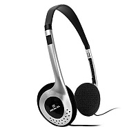 Навушники Real-El GD-010V чорний/сріблястий
