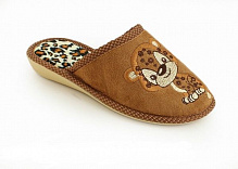 Обувь домашняя БЕЛСТА Леопардик р.30 коричневый 637 