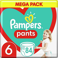 Подгузники-трусики Pampers Pants Размер 6 (15+ кг) 84 шт.