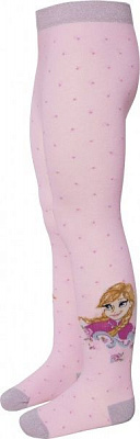 Колготки дитячі Conte-Kids DISNEY 19С-6СПМ 516 р.104-110 рожевий