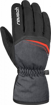Варежки Reusch Snow King 4801198-7680 р. 9 черный меланж