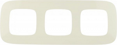 Рамка трехместная Legrand Allure универсальная кремовый 754313