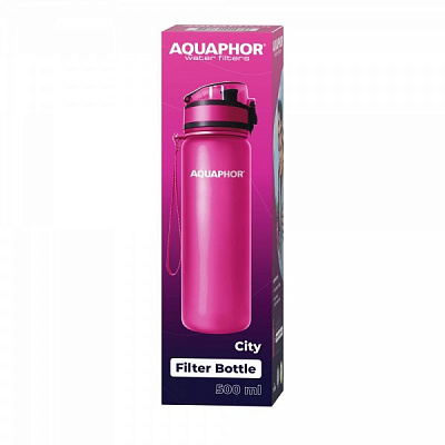 Фильтр-бутылка Аквафор ( розовый) 