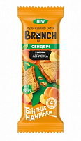 Хлебцы АВК Brunch сендвич с кусочками натурального абрикоса 56 г