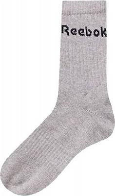 Носки Reebok ACT CORE MID CREW S GC8669 серый р.S