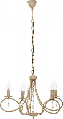 Люстра підвісна Vitaluce 5xE14 бежевий V3294/5