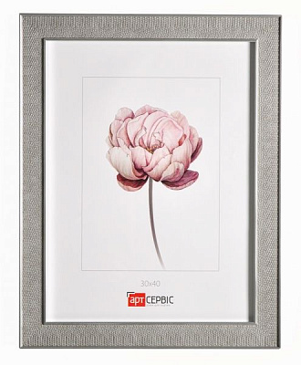 Рамка для фото Арт-Сервіс ЭА-01754 30х40 см серый с серебристым 