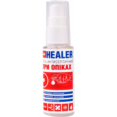Антисептический спрей Healer при ожогах 60 мл