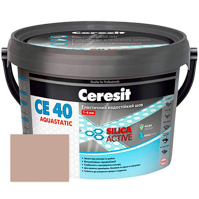Фуга Ceresit СЕ 40 аguastatic 5 кг багама 