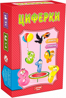 Игра настольная ARTOS GAMES Циферки