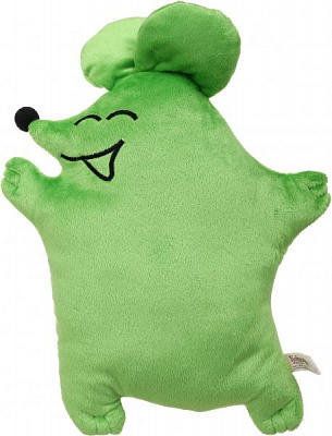 Подушка декоративна Мишенятко Пустунчик 31 см салатовий