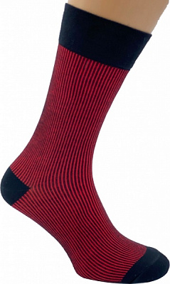 Носки мужские Cool Socks 17773 р. 27-29 черный с красным 1 пар 