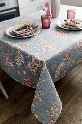 Скатерть Pionia 120x136 см La Nuit 