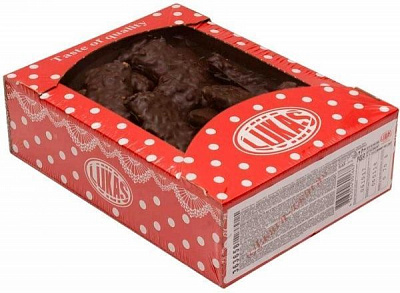 Печиво Лукас листкове Джага-джага глазуровані 650 г (4823054601667)