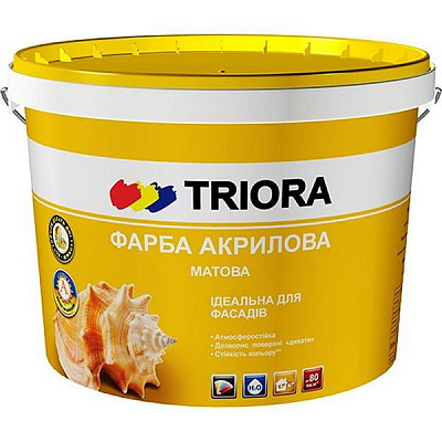 Фарба Triora Фасадна TR 10 л