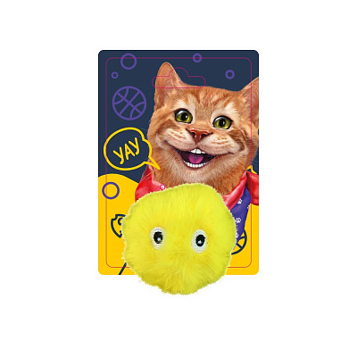 Игрушка для котов DGT-PETS Мягкий мячик со звуком FG230609007-2L