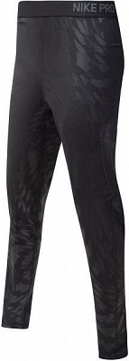 Лосины Nike W NP WM TGHT EMBOSSED WING 932084-010 M черный