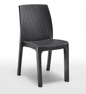 Стул пластиковый Bica Verona серый 