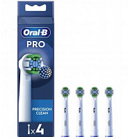 Насадки для электрической зубной щетки Oral-B EB20RX Pro Precision Clean 4 шт.
