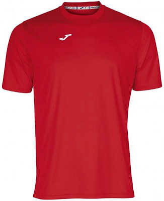 Футболка Joma T-SHIRT COMBI RED S/S 100052.600 L красный