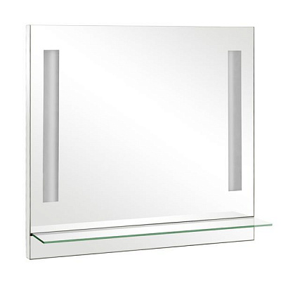 Дзеркало Аква-Родос Мілано 85 см з підсвічуванням та полицею