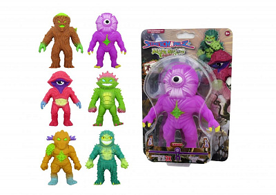 Игрушка-тянучка STRETCHAPALZ серия Nature Warriors Нейчер Вориерс 14 см 289732