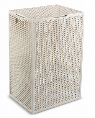 Корзина для белья Curver 263998 белый разборная Kaya 60 л 585x380x290 мм