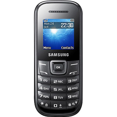Телефон мобильный Samsung E1200 black