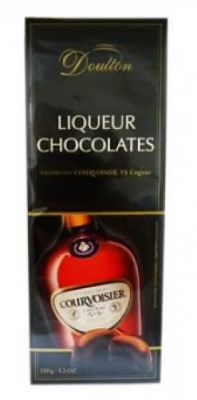Шоколадні цукерки PIASTEN Doulton з коньяком Courvoisier 150 г