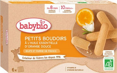 Печенье Органое с сахаром BABY BIO