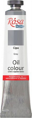 Фарба олійна Сіра 326522 60 мл Rosa Studio