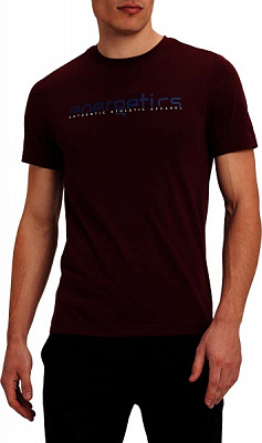 Футболка Energetics Garek II M 417248-902299 р.2XL бордовий