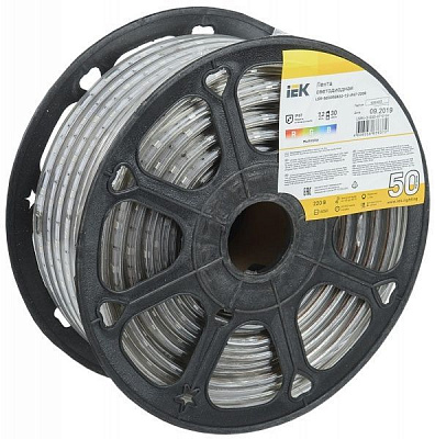 Стрічка світлодіодна IEK LSR-5050RGB30 7,2 Вт IP67 220 В різнокольоровий (RGB)