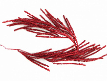 Гирлянда декоративная нитчатая красная 1,22 м