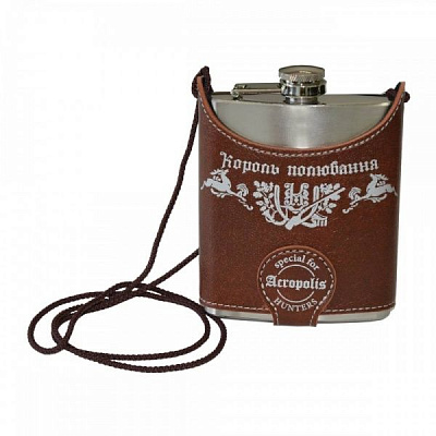 Фляга Acropolis 0,21 л туристическая ФЛ-1зм 210 мл